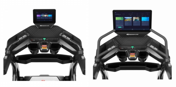 Consoles of Bowflex T10 and Bowflex T22.